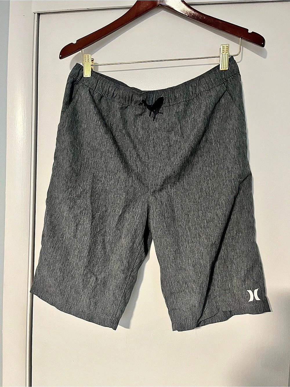 Hurley Men's Gray Hybrid Shorts Size XL